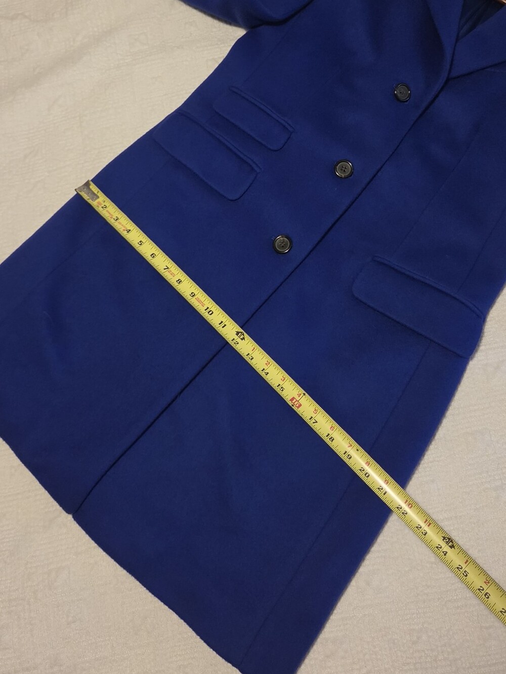 J. Crew 100% Wool by Nello Gori Peacoat, size 8 - Picture 8 of 11